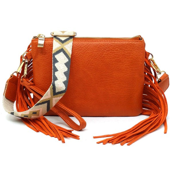 Aztec Clutch Crossbody Bag