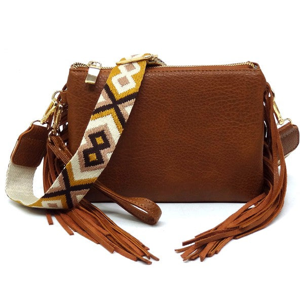 Aztec Clutch Crossbody Bag