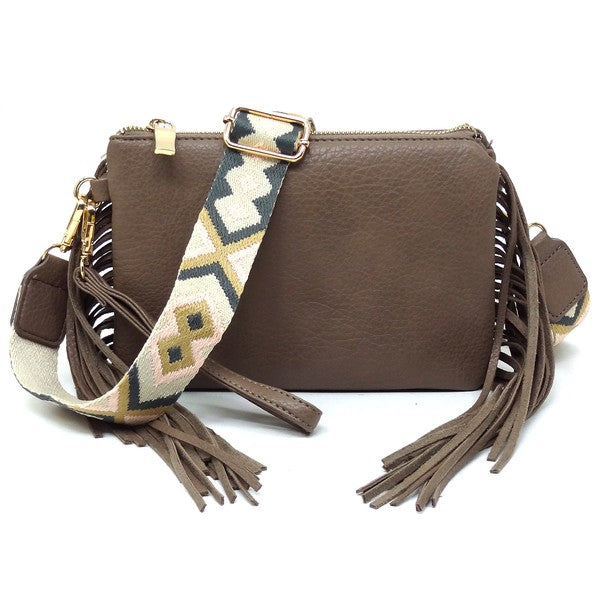 Aztec Clutch Crossbody Bag