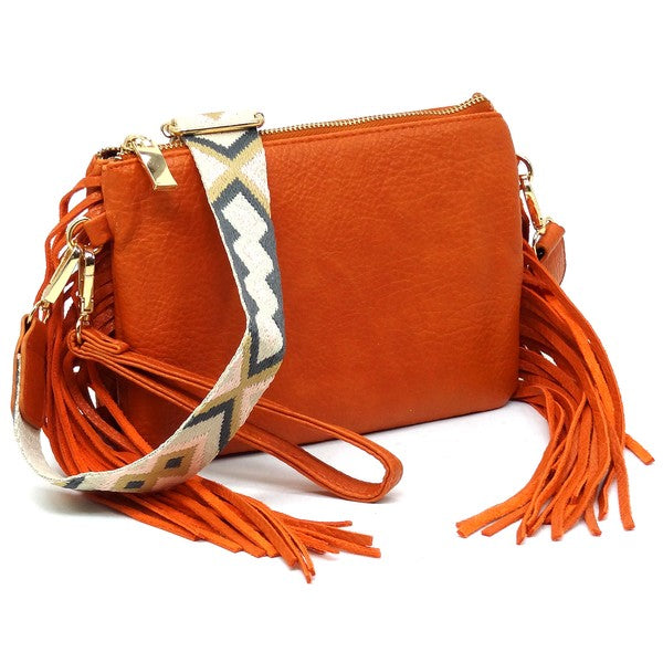 Aztec Clutch Crossbody Bag