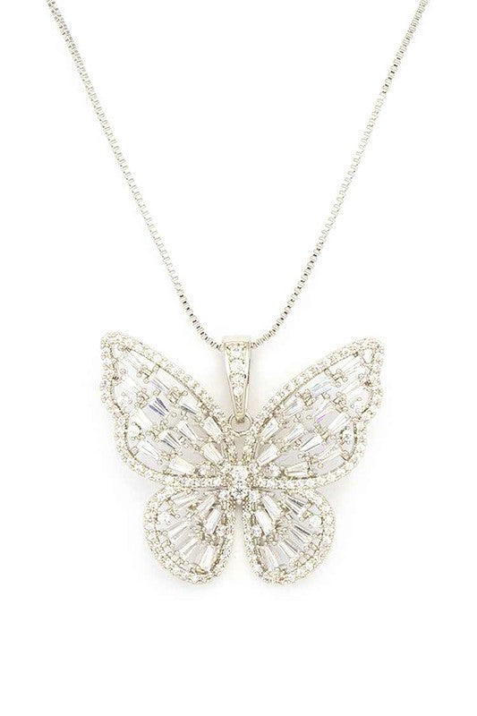 Butterfly Pendant Necklace