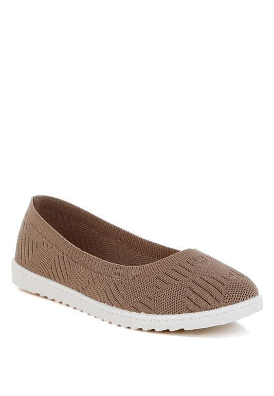 Knitted Textured Flats