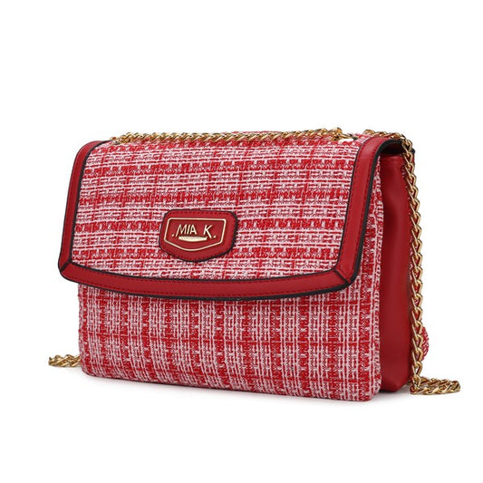 MKF Mackenzie Tweed Handbag