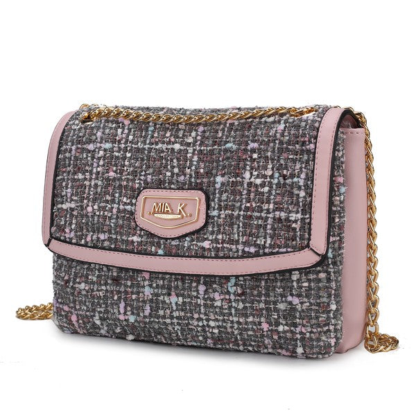 MKF Mackenzie Tweed Handbag