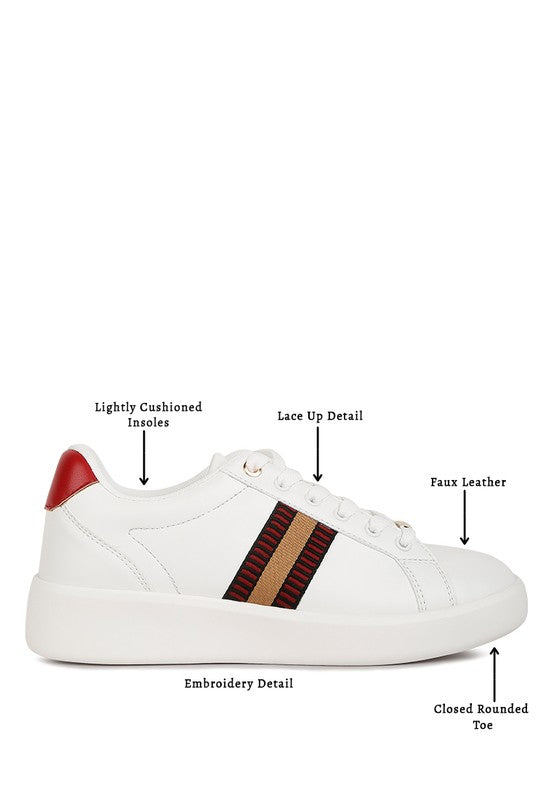 Loyalty Embroidery Sneakers