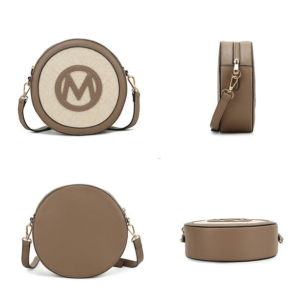 Acacia Round Crossbody Bag