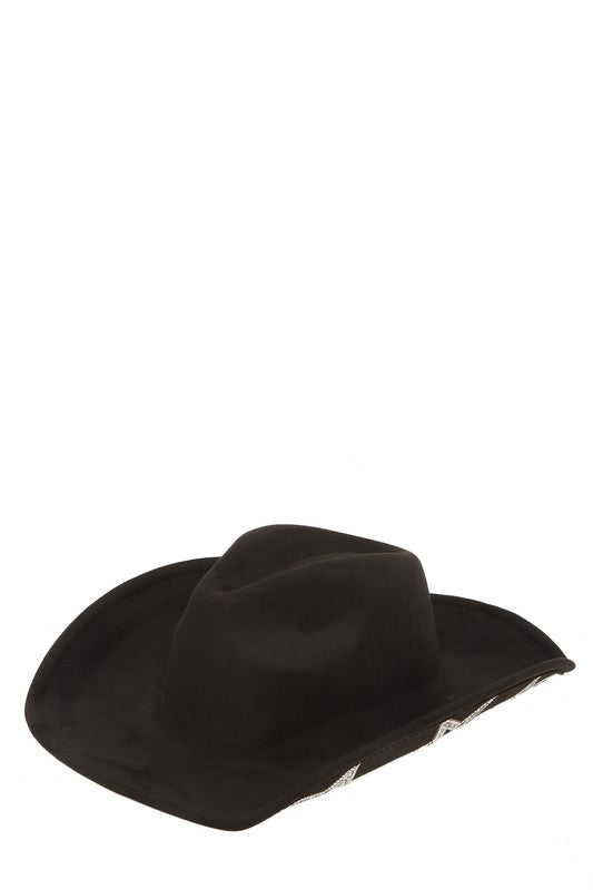 Fedora Rhinestone Stars Hat