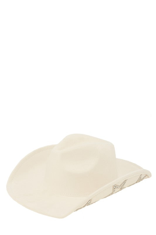 Fedora Rhinestone Stars Hat