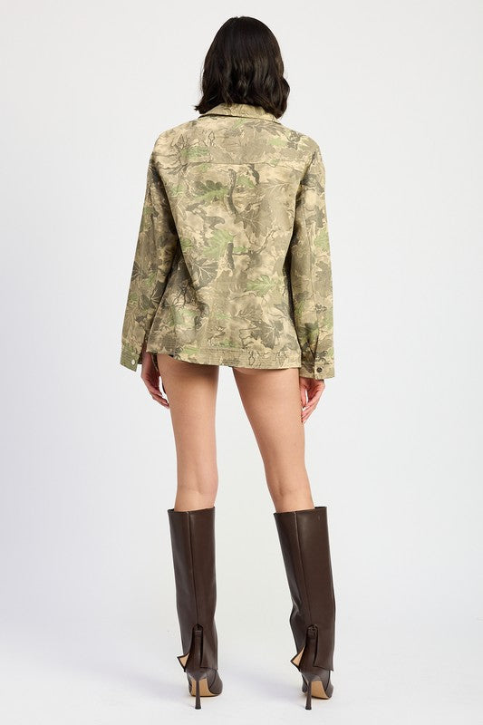 Lightweight Camo Jacket