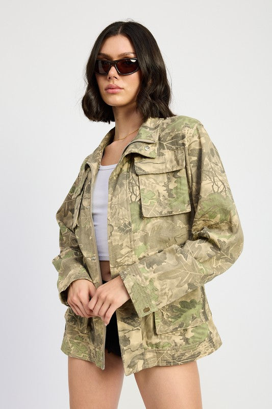 Lightweight Camo Jacket