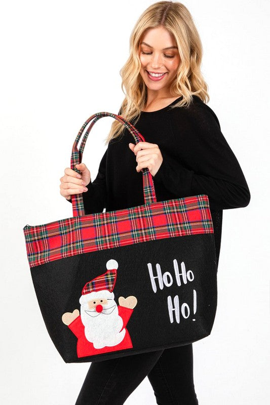 Santa Claus Oversized Tote Bag