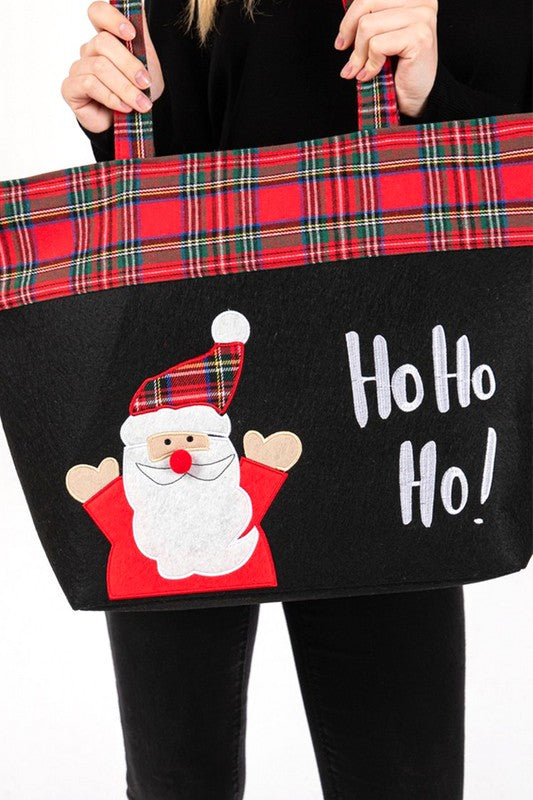 Santa Claus Oversized Tote Bag