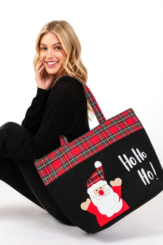 Santa Claus Oversized Tote Bag