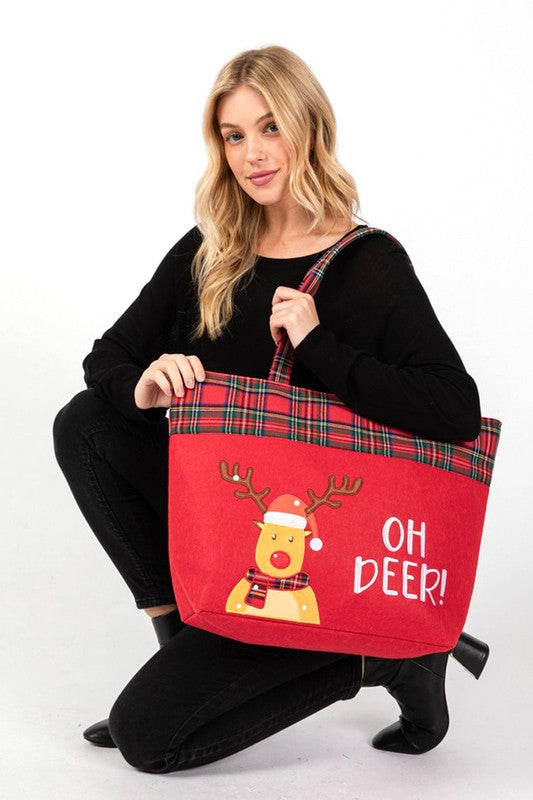 Christmas Oversize Tote