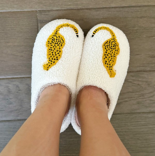 Cheetah Lounge Slippers