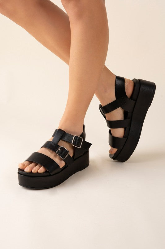 Chunky Platform Gladiator Sandals