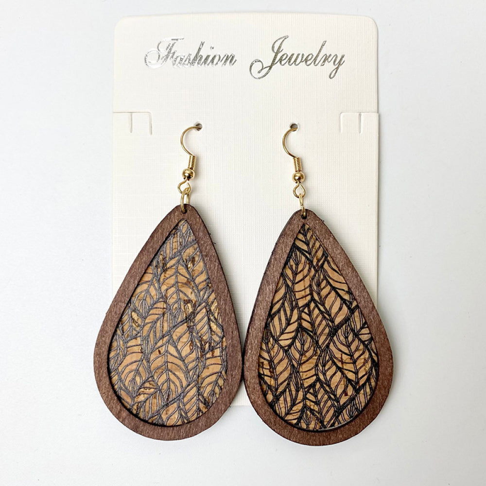 Teardrop Dangle Earrings in Style C - women's dangle earrings