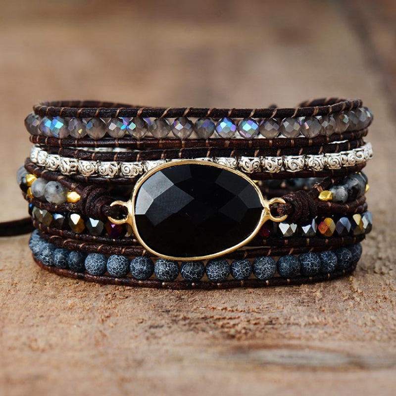 Agate Beaded Bracelet - alternate jewelry view