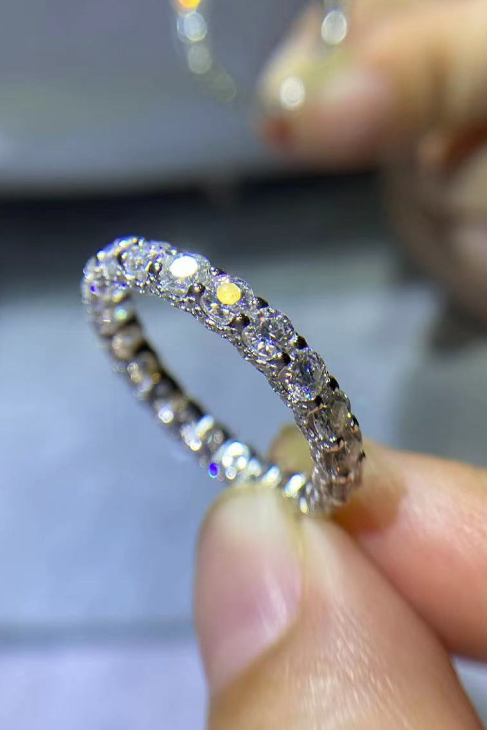 You've Got It 1.5 Carat Moissanite Ring in Silver - women's ring