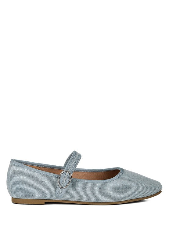 Classic Denim Ballerinas