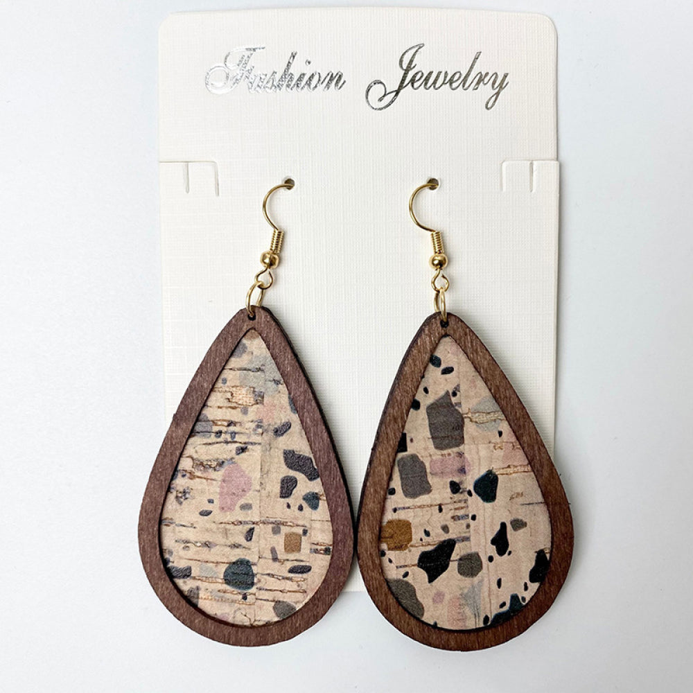 Teardrop Dangle Earrings in Style G - women's dangle earrings