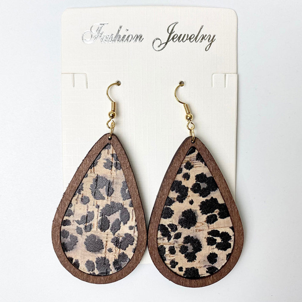 Teardrop Dangle Earrings in Style F - women's dangle earrings