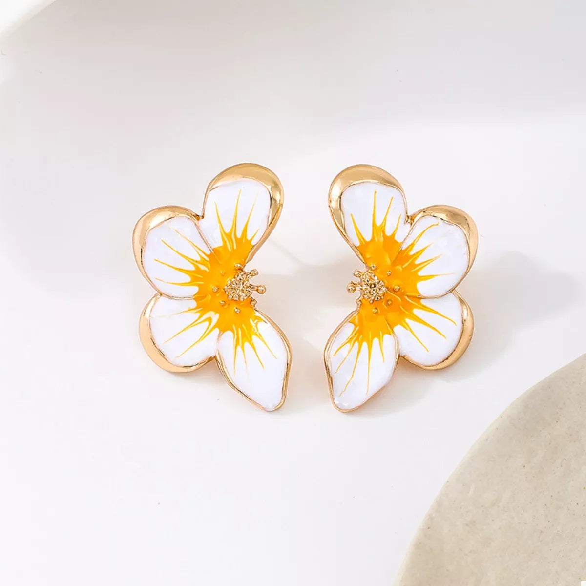 Butterfly Stud Earrings - alternate earring view
