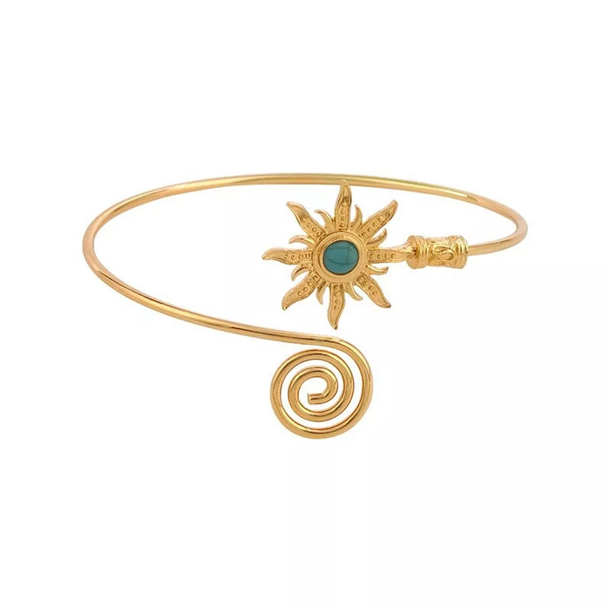 Sunburst Arm Cuff Bracelet in Style B - women's cuff bracelet