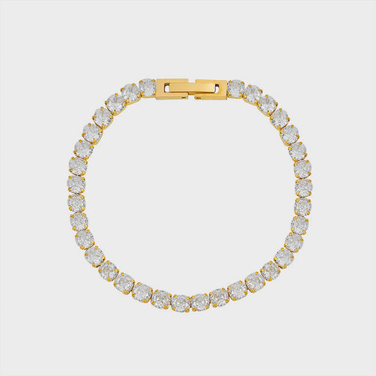 Titanium Steel Bracelet in Gold - women's bracelet
