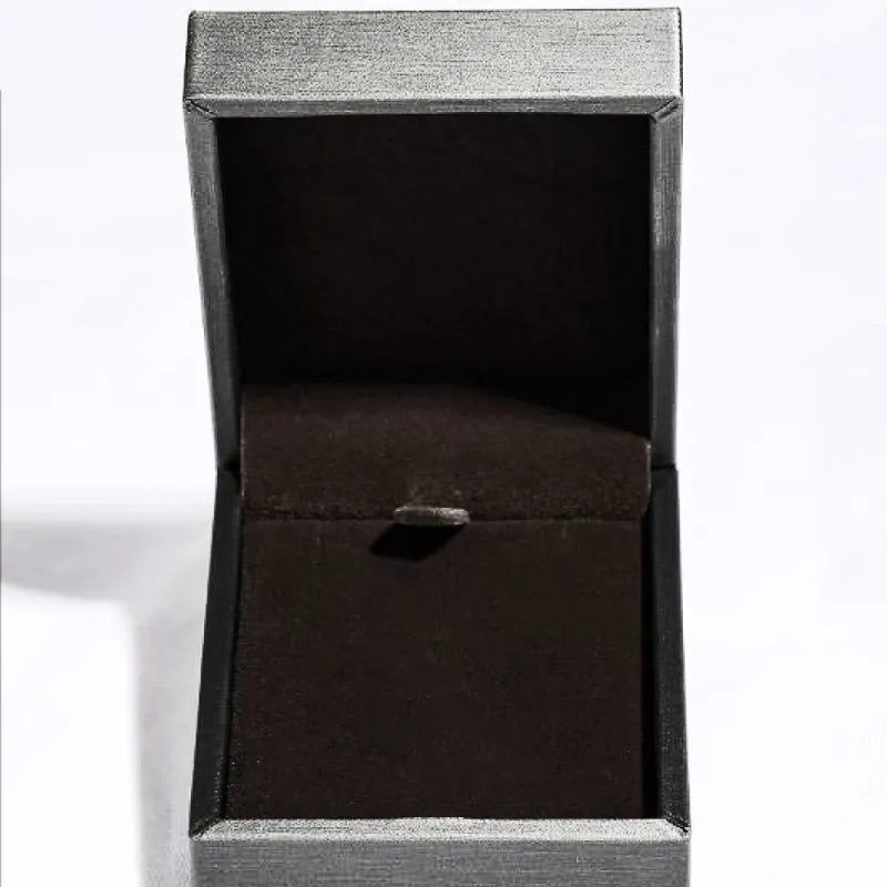 1.26 Carat Moissanite Sterling Silver Geometric Shape Pendant Necklace - alternate necklace view