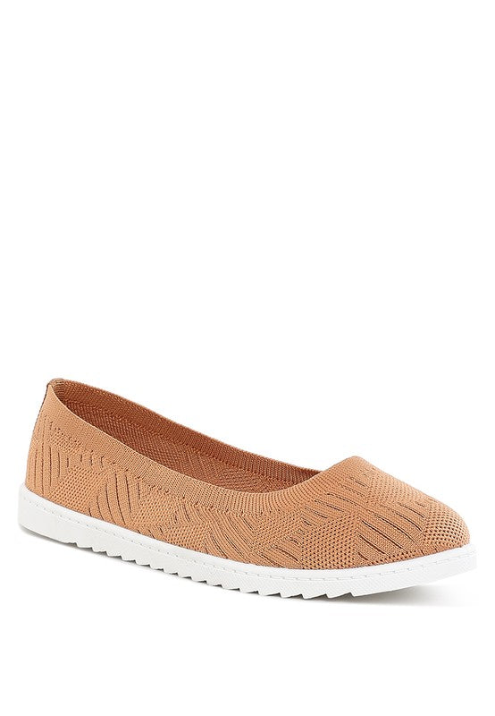 Knitted Textured Flats