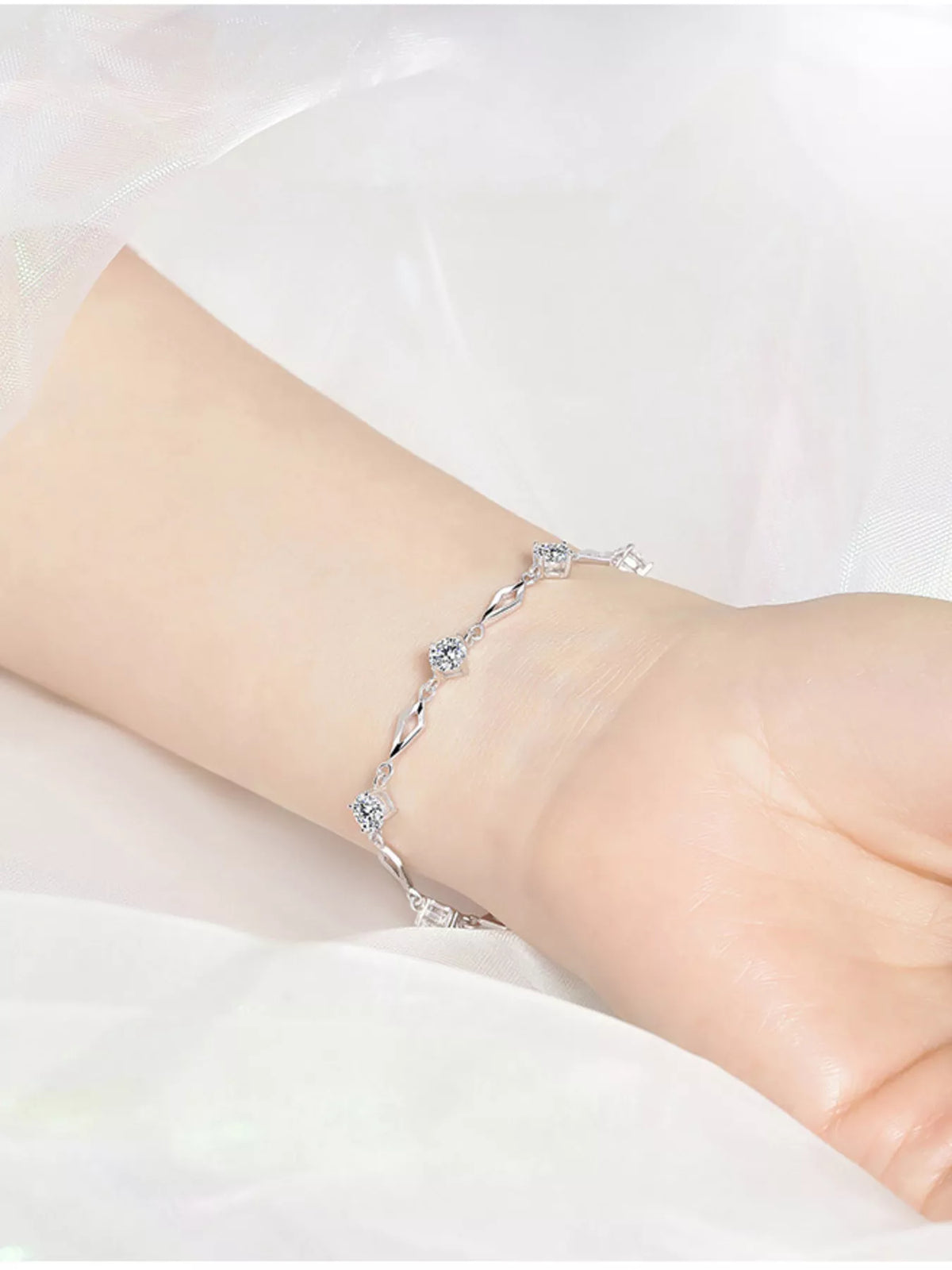 Sterling Silver Bracelet - alternate jewelry view
