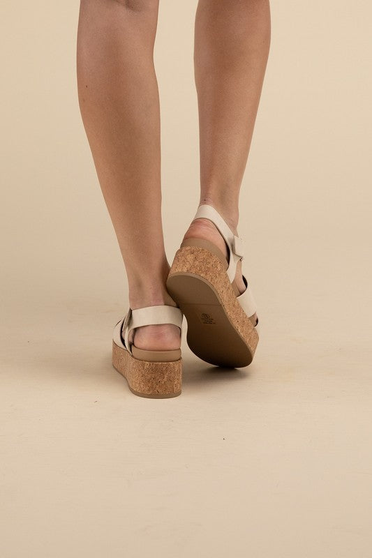 Comfort Platform Heel Sandals