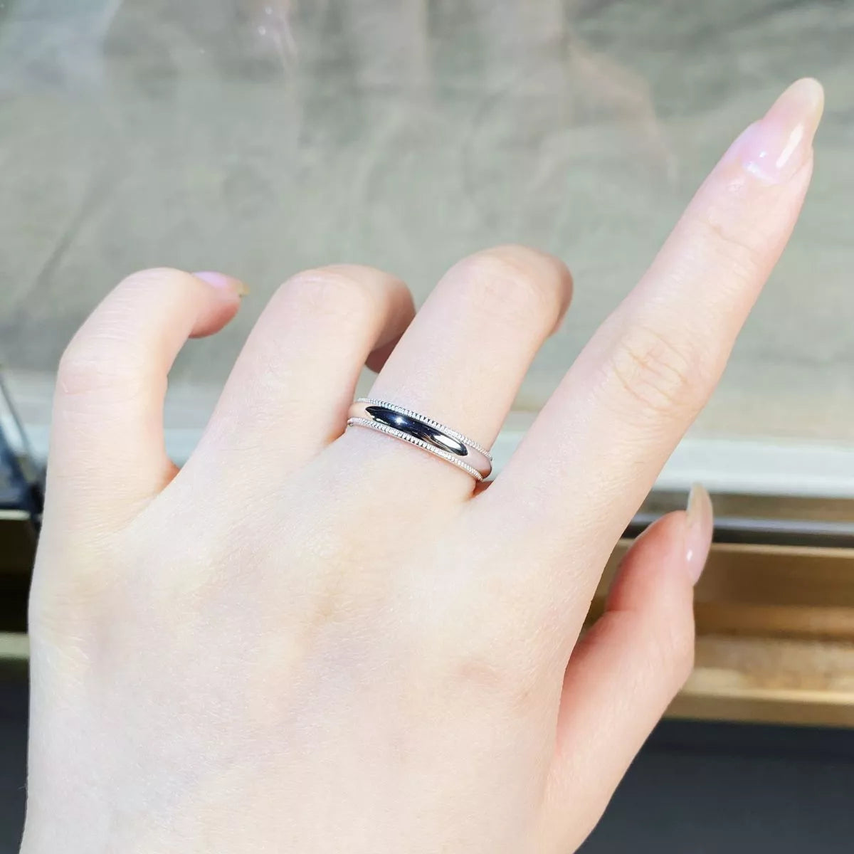 Sterling Silver Ring in Silver - women's ring