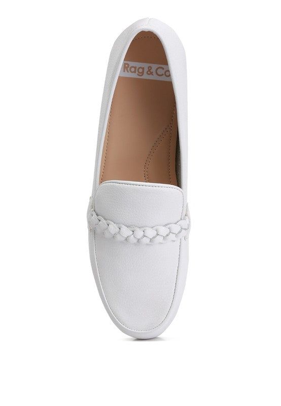 Braided Detail Loafers