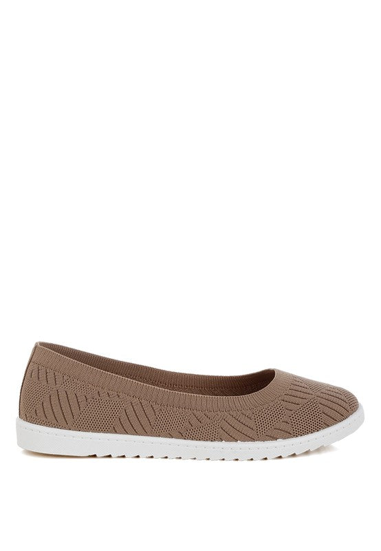 Knitted Textured Flats