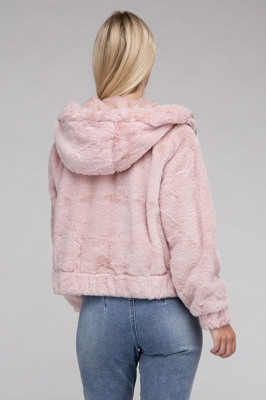 Fluffy Teddy Hoodie