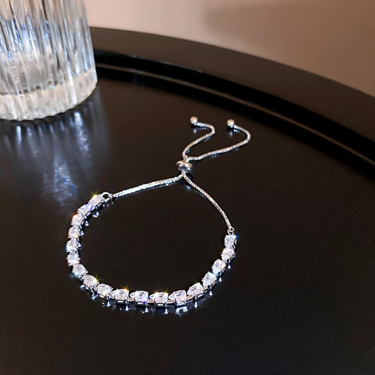 Alloy Zircon Bracelet - alternate jewelry view