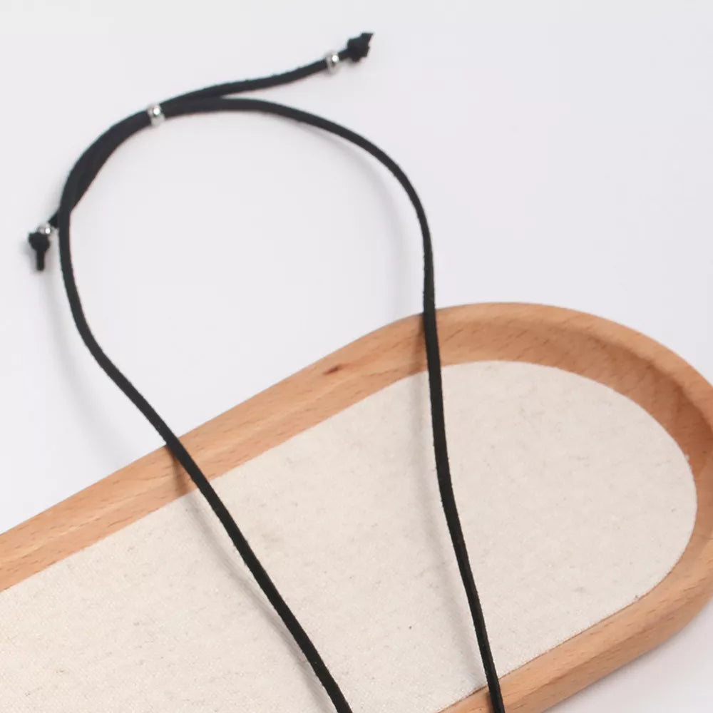 Elegant Bow Pendant Necklace - alternate necklace view