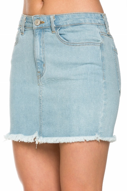 Jean Mini Skirt