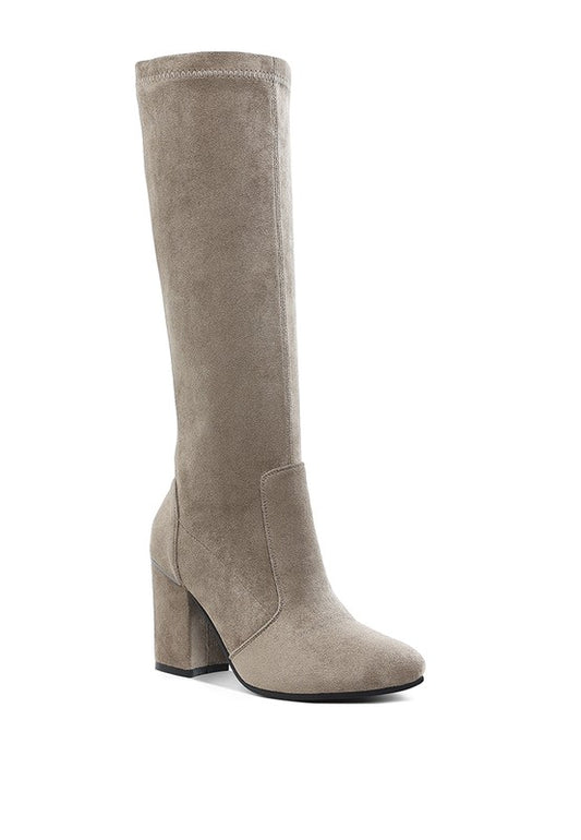 Microfiber Calf Boots