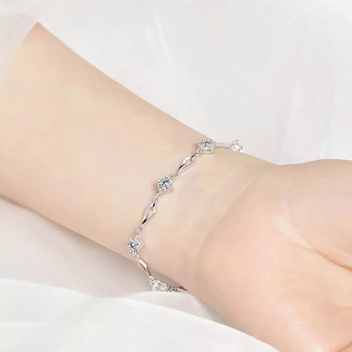 Sterling Silver Bracelet - alternate jewelry view
