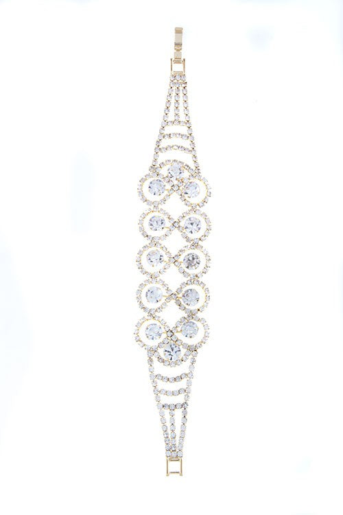 Color Rhinestone Bracelet