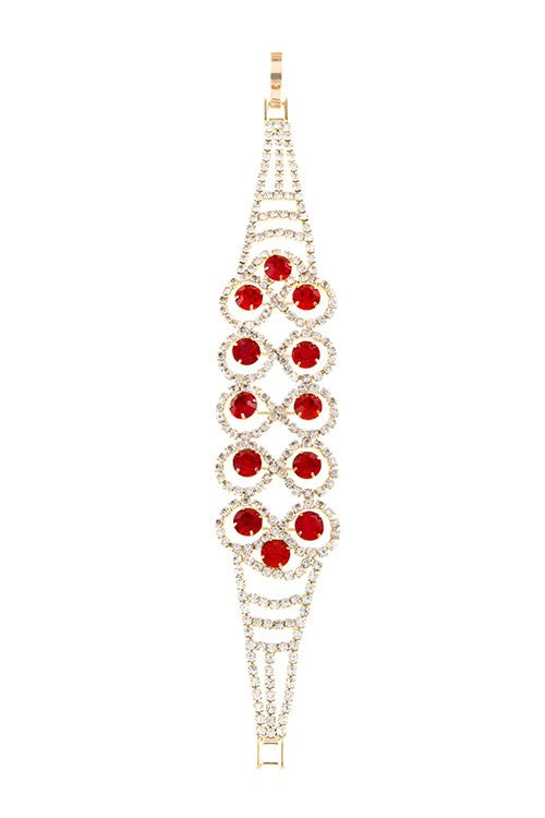 Color Rhinestone Bracelet
