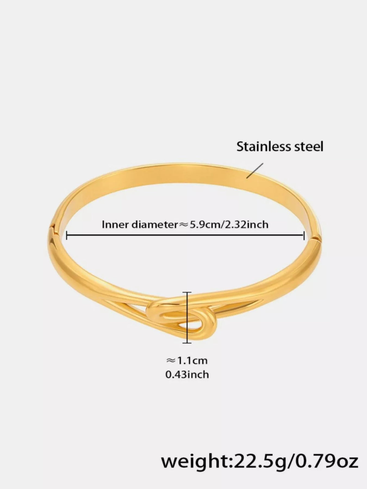 18K Gold-Plated Zircon Bracelet - alternate jewelry view