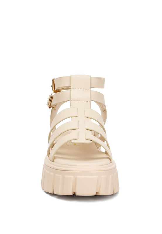 Chunky Sole Gladiator Sandals