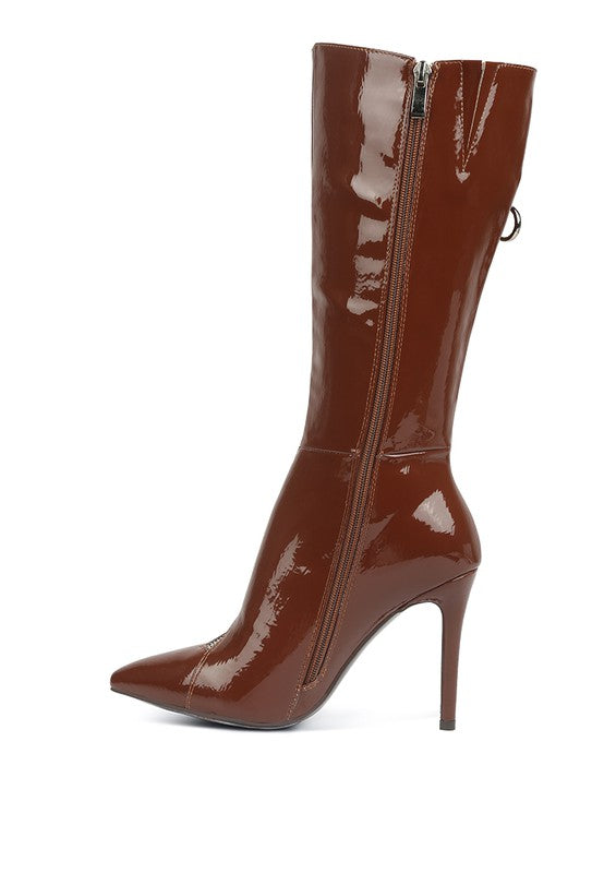 Zip Around Calf Boots