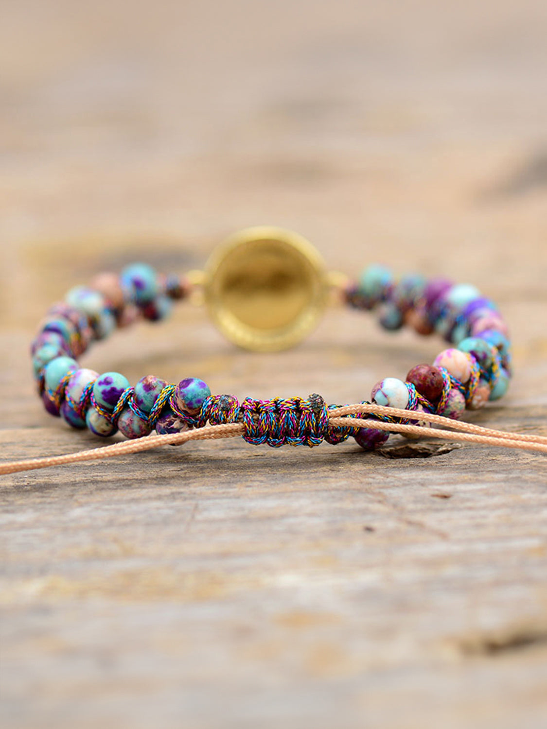 Imperial Jasper Beaded Bracelet - alternate jewelry view