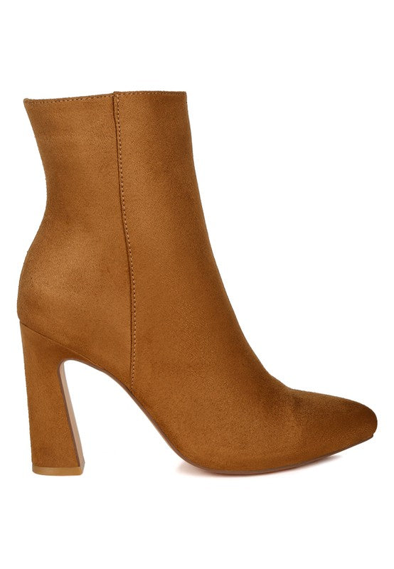 Block Heeled Ankle Boots