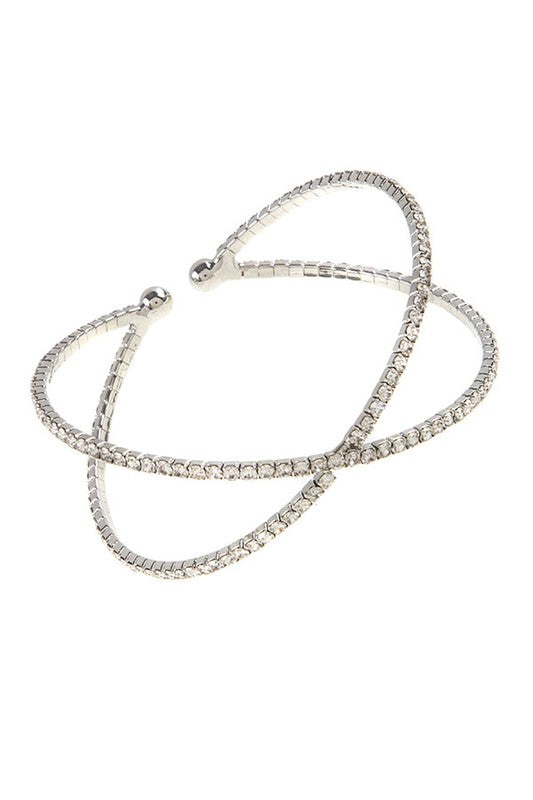 Adjustable Rhinestone Bracelet